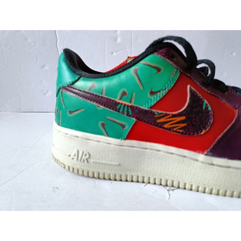 Nike Air Force 1 LV8 Shoes GS Size 6.5Y Low What The 90s Multicolor AT3407-600 - Picture 8 of 13